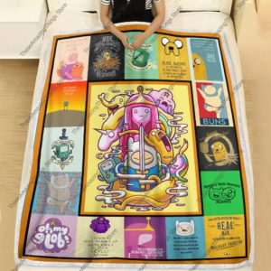Adventure Time Quotes Quilt Blanket image Adventure Time Quotes Quilt Blanket
