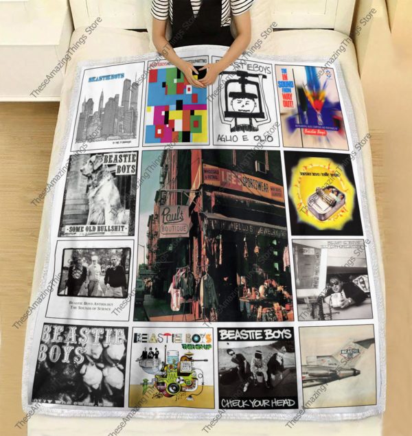 Beastie Boys Albums Quilt Blanket
