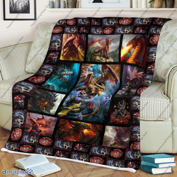 Beautiful Dragon Blanket