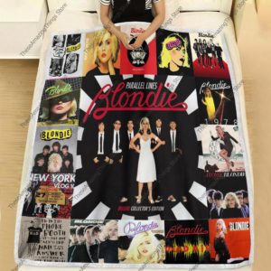 Blondie Rock Band Blanket