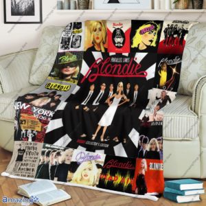 Blondie Rock Band Blanket