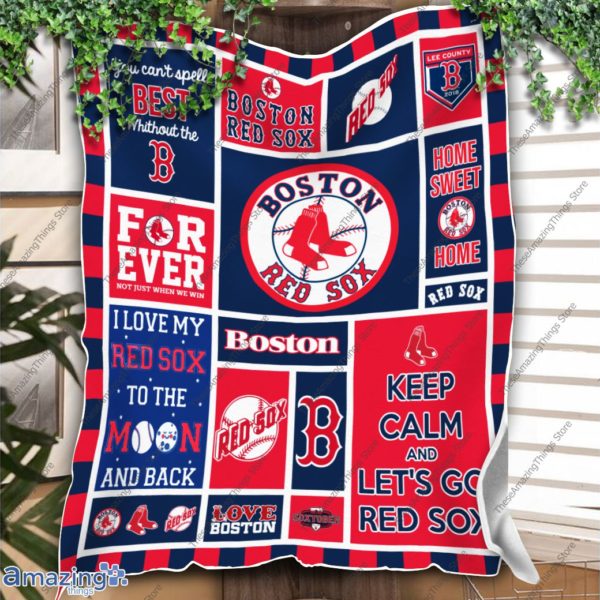 Boston Red Sox Sherpa Blanket