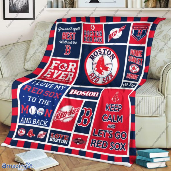 Boston Red Sox Sherpa Blanket