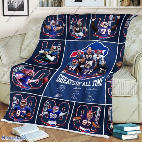 Buffalo Bills Greats Of All Time Blanket