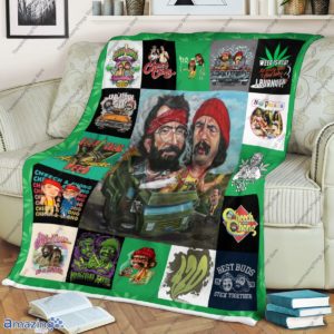 Cheech And Chong Quilt Blanket