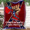Confederate Lives Matter Fleece Blanket
