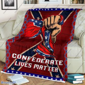 Confederate Lives Matter Fleece Blanket
