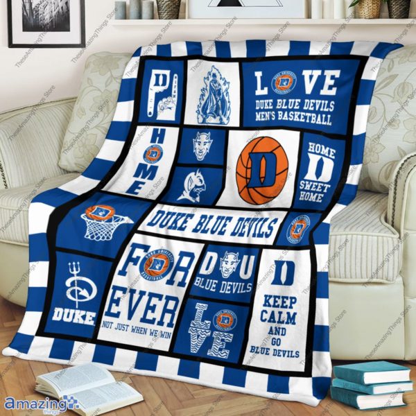 Duke Blue Devils Basketball Fleece Blanket
