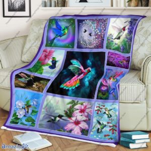 Humming Bird – Whisper Of Vitality Quilt, Fleece Blanket