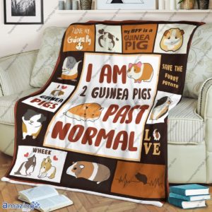 I Am 2 Guinea Pigs Past Normal Blanket