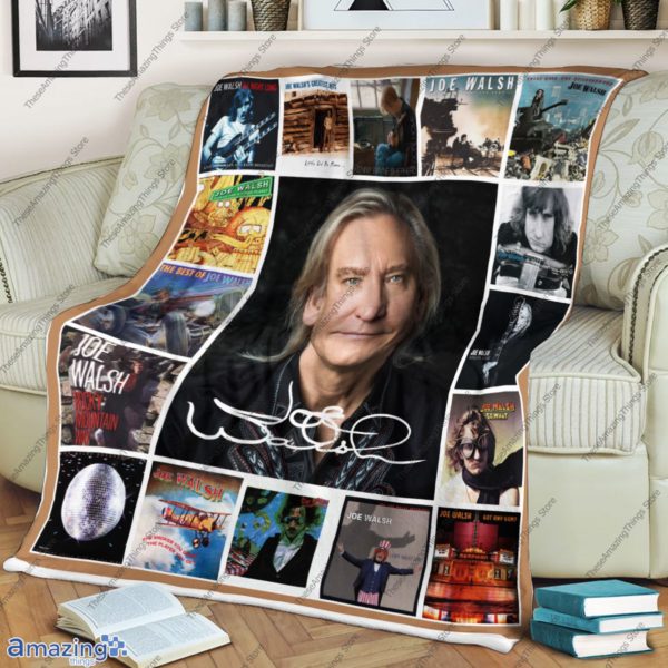 Joe Walsh Signature Quilt Blanket