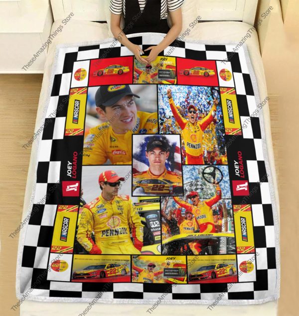 Joey Logano Blanket