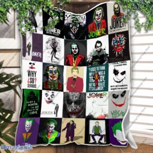 Joker Characters Quilt Blanket