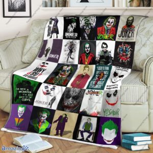 Joker Characters Quilt Blanket