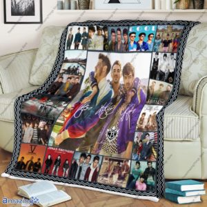 Jonas Brothers Pop Rock Band Blanket