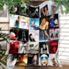 Lady Gaga Style Three Blanket