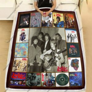 Love For Fan Quilt Blanket