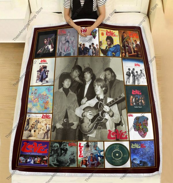 Love For Fan Quilt Blanket