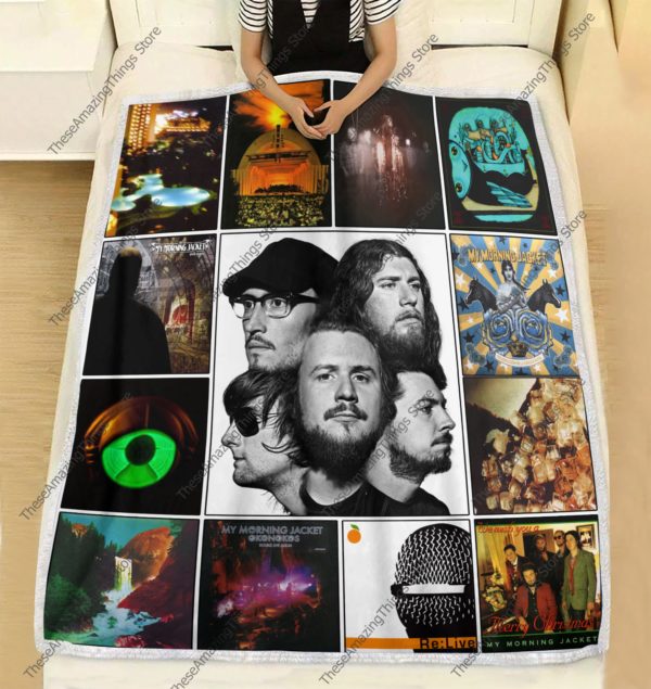 My Morning Jacket Quilt Blanket