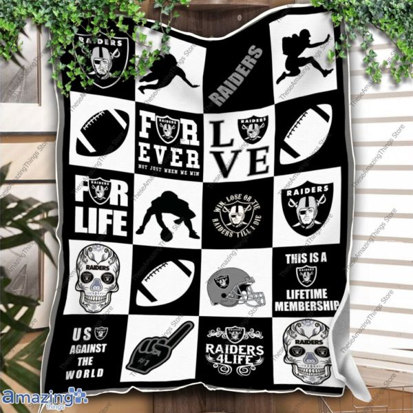 Oakland Raiders Blanket