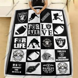 Oakland Raiders Blanket