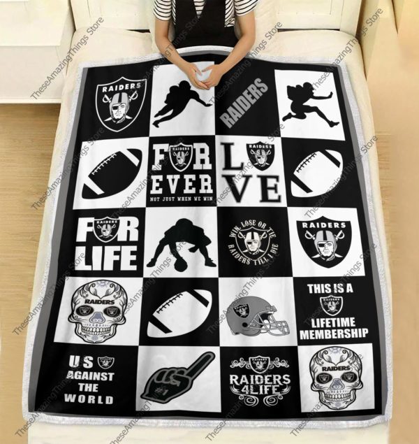 Oakland Raiders Blanket