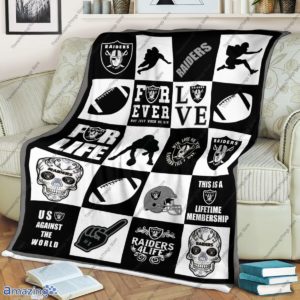 Oakland Raiders Blanket