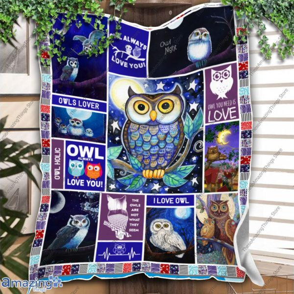 Owl – Owl Always Love You Quilt, Fleece Blanket