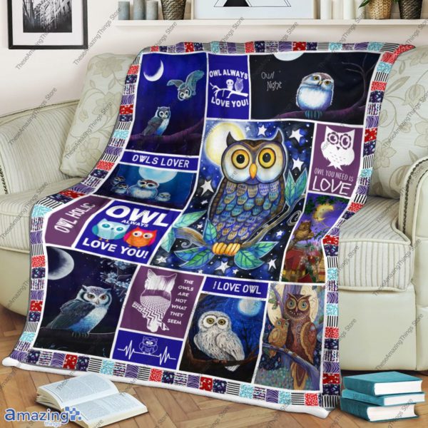 Owl – Owl Always Love You Quilt, Fleece Blanket