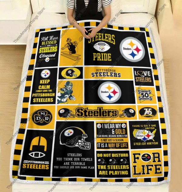 Pittsburgh Steelers Pride Blanket