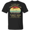 Turkey Drop 1st Annual WKRP Thanksgiving Day Shirt