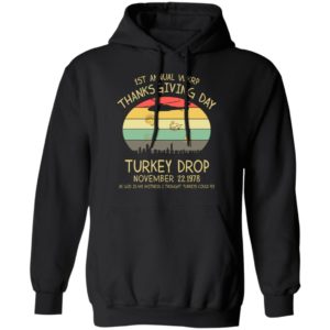 Turkey Drop 1st Annual WKRP Thanksgiving Day Shirt