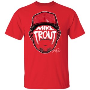 Mike Trout Player Silhouette Shirt