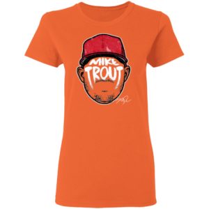 Mike Trout Player Silhouette Shirt