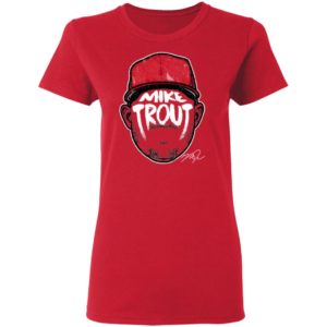 Mike Trout Player Silhouette Shirt