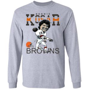 Bernie Kosar Cleveland Football Retro Caricature T Shirt