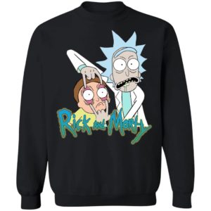 Rick And Morty Open Eyes Shirt