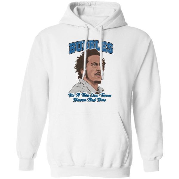 The Wire Bubbles It's A Thin Line Tween Heaven And Here Drug Crime TV Shirt