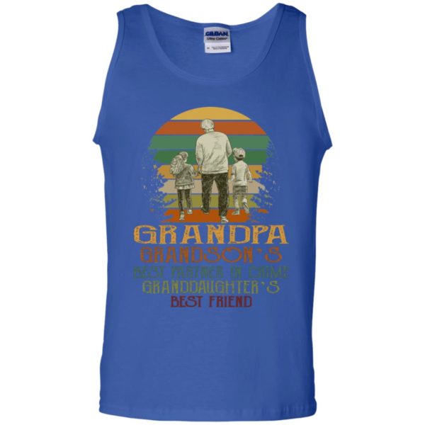 Grandpa Grandson's Best Partner In Crime Granddaughter's Best Friend Shirt
