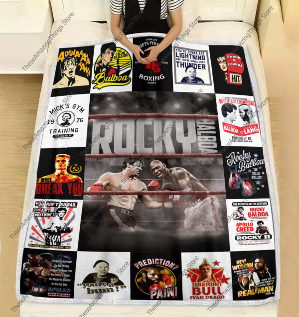 Rocky Balboa For Fans Blanket