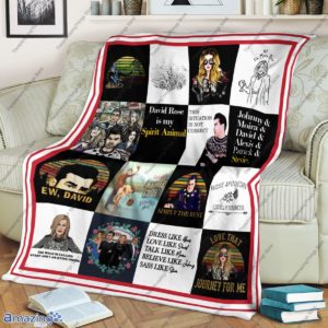 Schitt’s Creek Collage Quilt Blanket