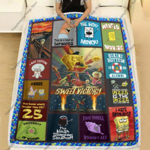 Spongebob Sweet Victory Blanket