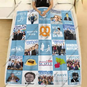 The Office TV Show Quilt Blanket