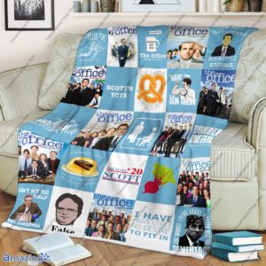 The Office TV Show Quilt Blanket