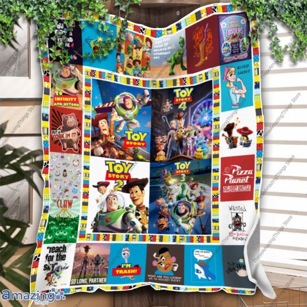 Toy Story Disney Cartoon Movie Funny Gifts Blanket