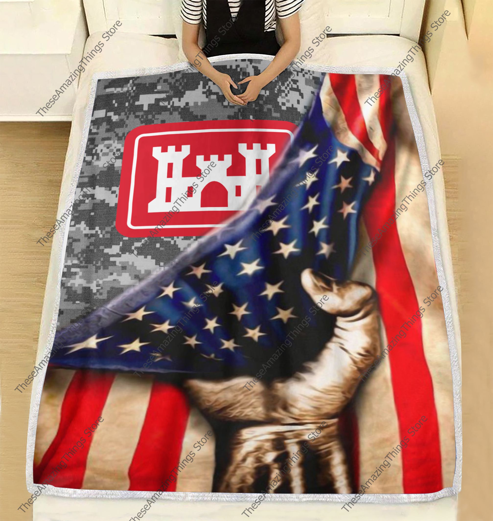 U.S Army Corps Of Engineers Blanket image U.S Army Corps Of Engineers Blanket