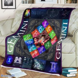 Zodiac Sign Gemini Blanket