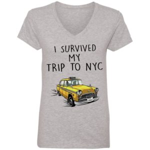 I Survived My Trip To Nyc Yellow Taxi Shirt