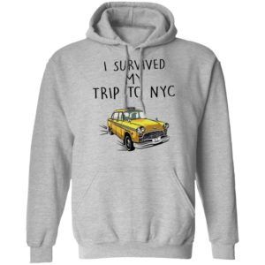 I Survived My Trip To Nyc Yellow Taxi Shirt