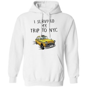 I Survived My Trip To Nyc Yellow Taxi Shirt